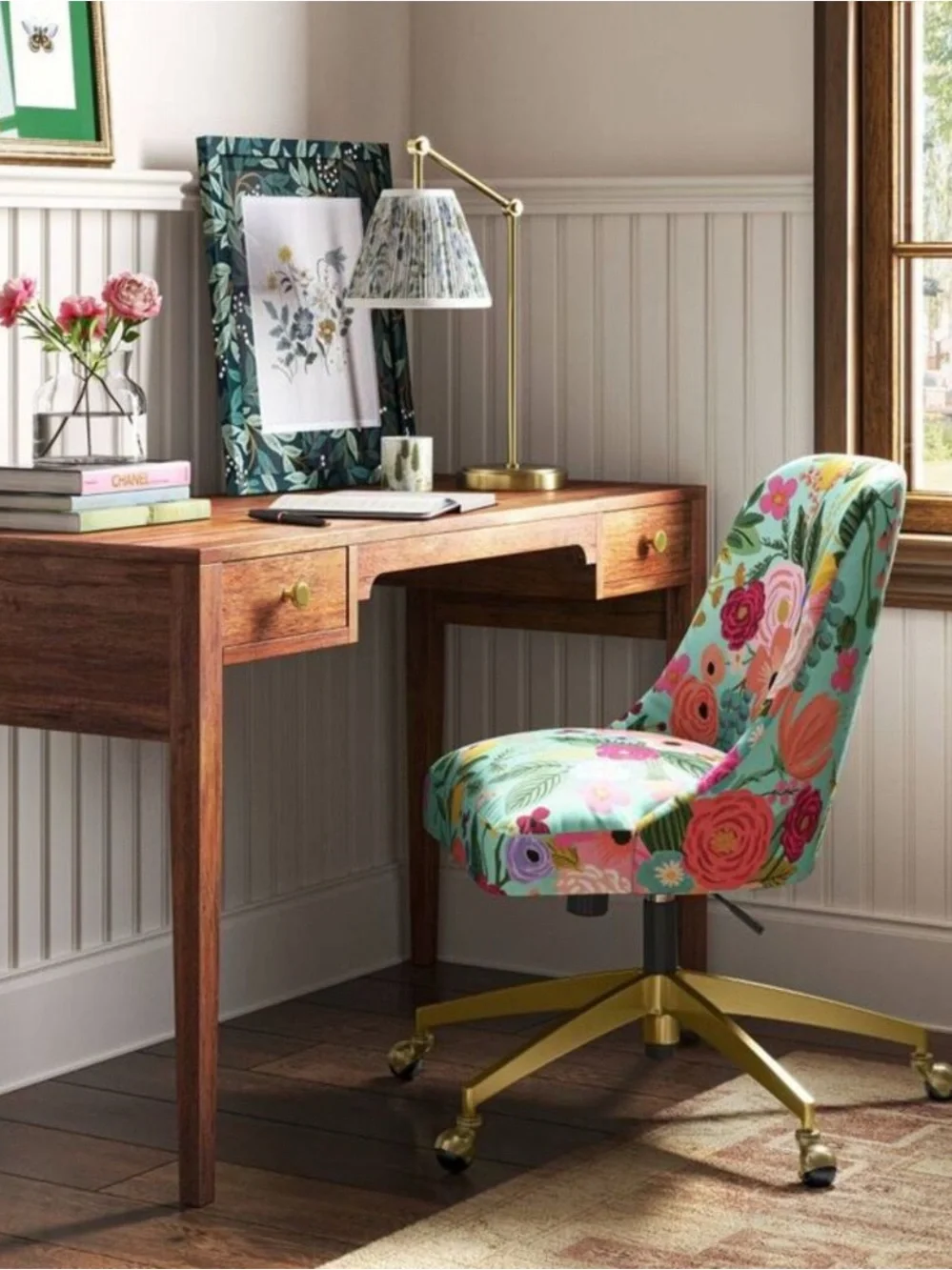 Rifle Paper Co x Target Strawberry Fields Desk Lamp Table Lamp